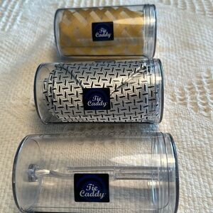 Men’s Tie Caddy. Two piece. Ranch holds the one tie